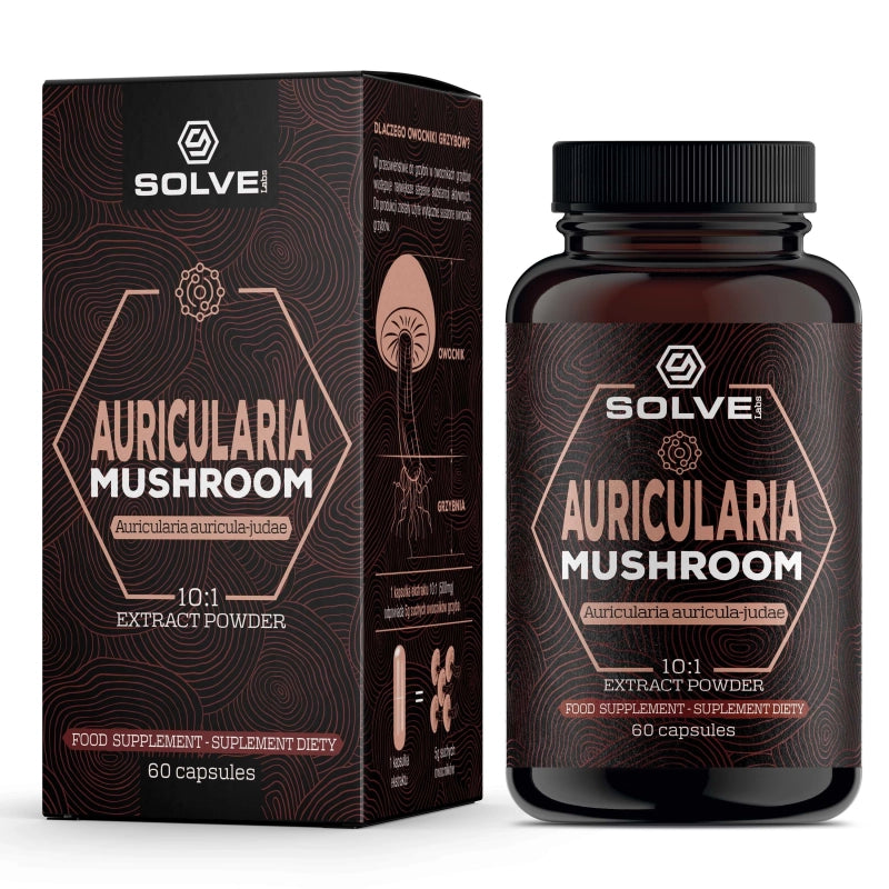 Auricularia (Uszak bzowy) 10:1 kapsułki