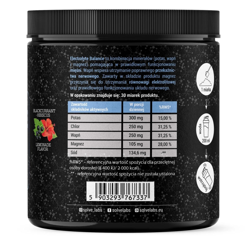 Electrolyte Balance 290g - Elektrolity