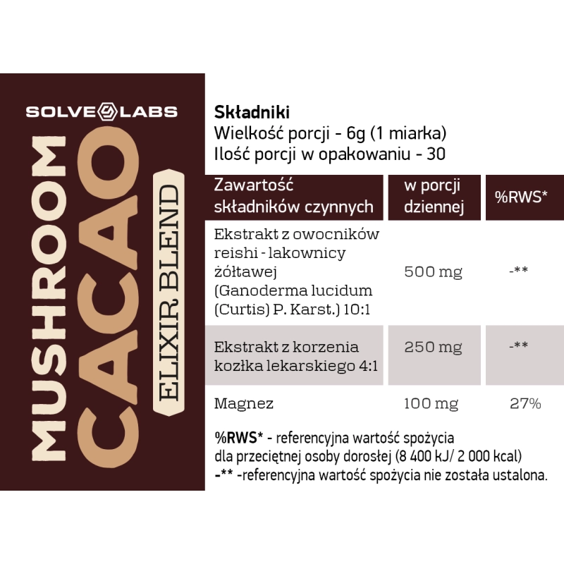 Mushroom Cacao 180g