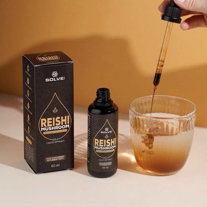 Ganoderma lucidum (Reishi) w kroplach 60ML