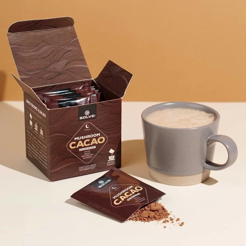 Mushroom Cacao Elixir 12 saszetek