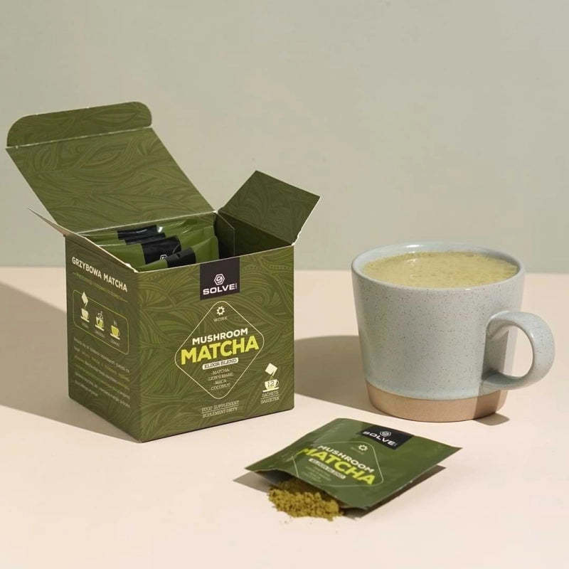 Mushroom Matcha Elixir 12 saszetek