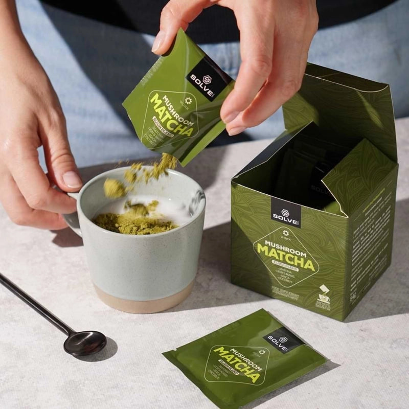Mushroom Matcha Elixir 12 saszetek